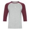 ATC0822 - EUROSPUN RING SPUN BASEBALL TEE Thumbnail